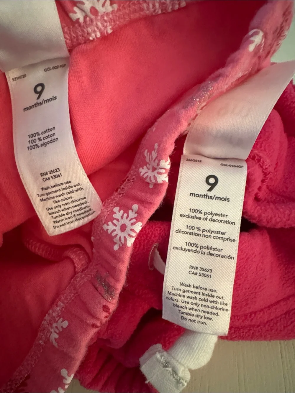 Baby Girl Winter Pants